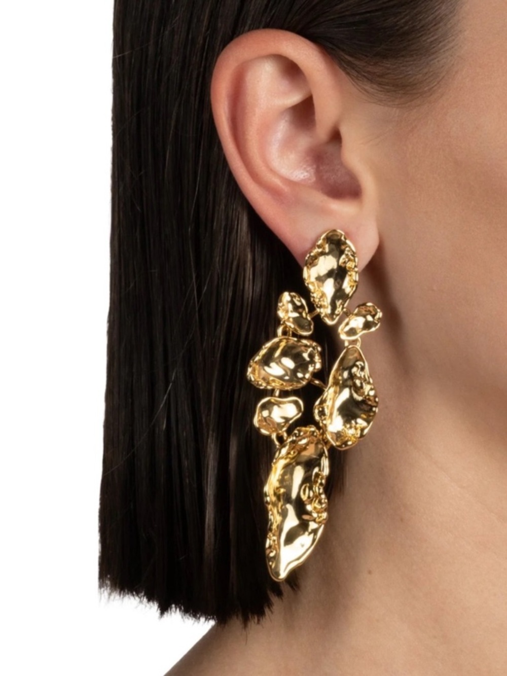 Alexis Bittar Brut Mosaic Statement Earrings - Picture 2 of 7